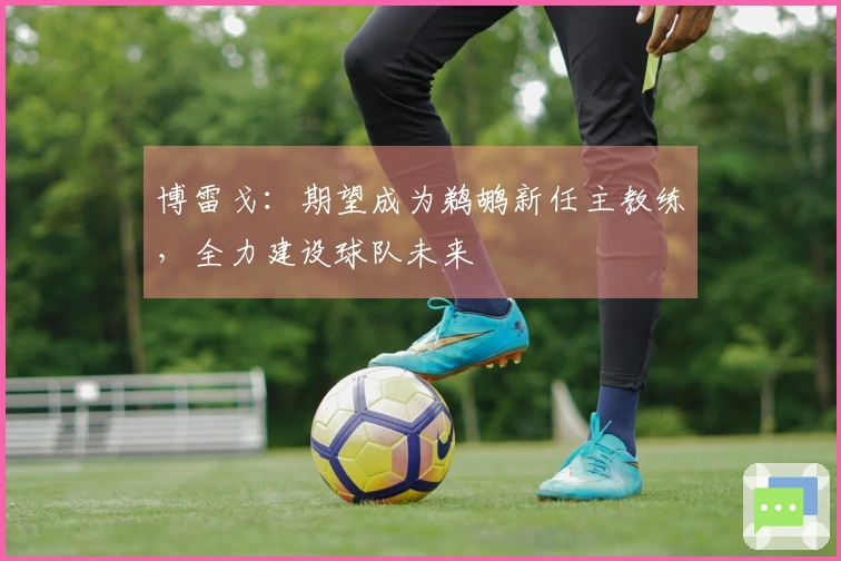 博雷戈：期望成为鹈鹕新任主教练，全力建设球队未来
